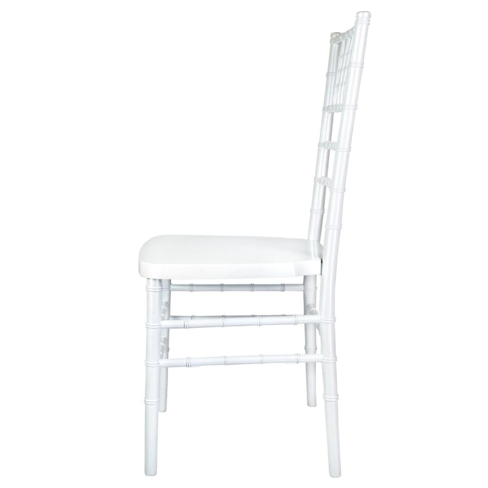 RESIN STEEL CHIAVARI CHAIR - PEARL WHITE - Image 3