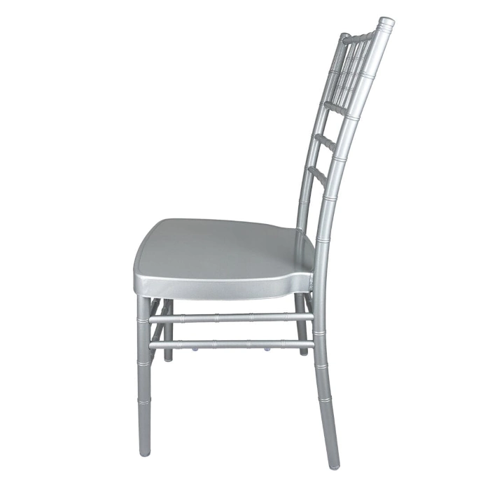 ALUMINUM CHIAVARI CHAIR - SILVER - Image 3
