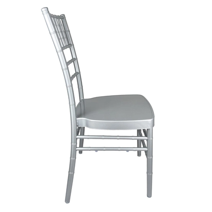 ALUMINUM CHIAVARI CHAIR - SILVER - Image 5
