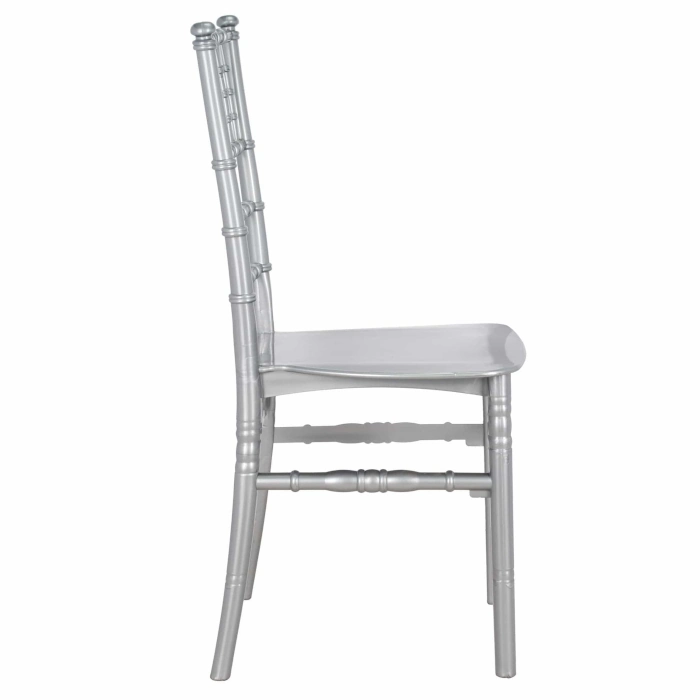 BASICRESIN CHIAVARI CHAIR - SILVER - Image 5