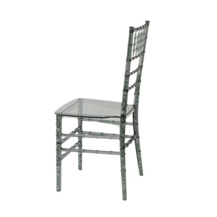 THINVISIBLE SEAT CHIAVARI CHAIR - CLEAR SMOKE - Image 3