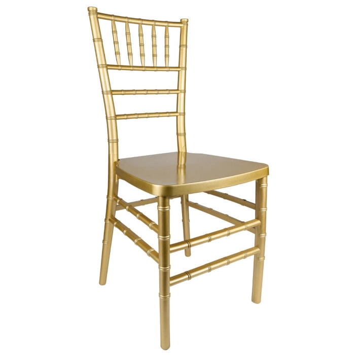TOUGH RESIN CHIAVARI CHAIR - GOLD