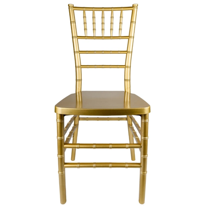 TOUGH RESIN CHIAVARI CHAIR - GOLD - Image 2