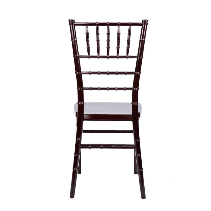 TOUGHRESIN CHIAVARI CHAIR - MAHOGANY - Image 3