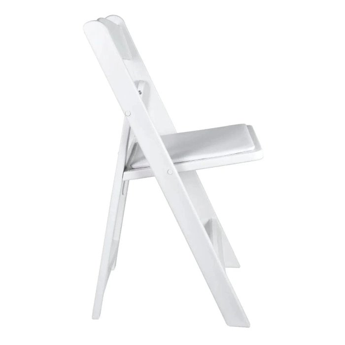 TOUGHRESIN FOLDING CHAIR - WHITE - Image 3