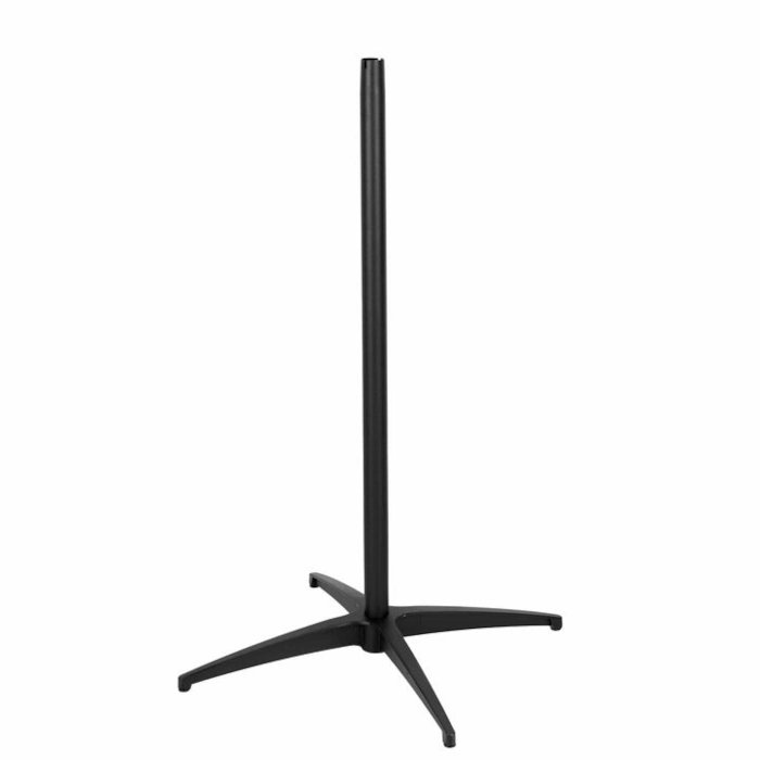 BLACK ROUND PLYWOOD COCKTAIL TABLE - 4 ADULTS - Image 3