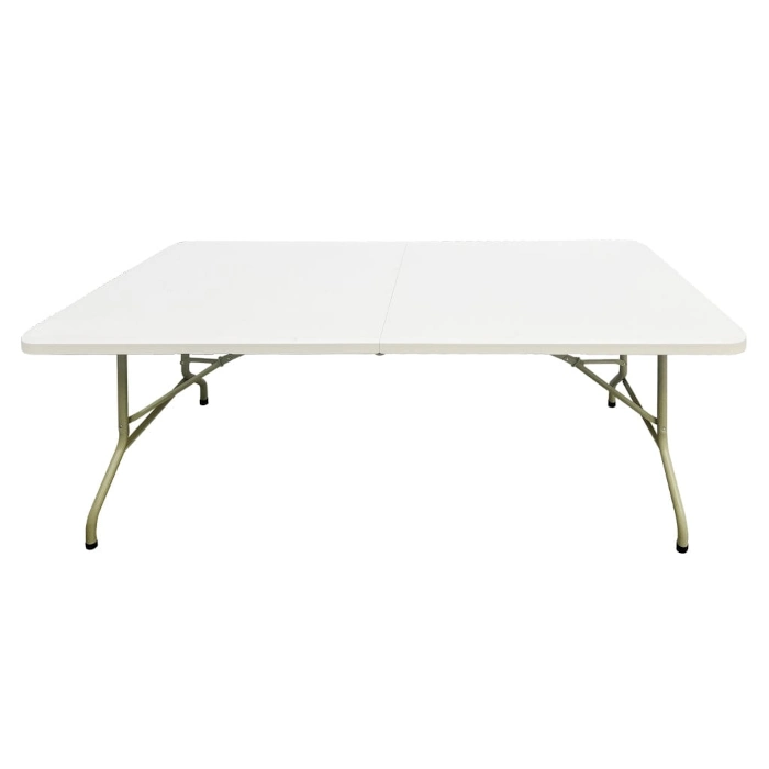 FOLD-IN-HALF PLASTIC TABLE - 6 TO 8 ADULTS - Image 2