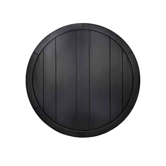 ROUND FARM COCKTAIL TABLE - BLACK - Image 2