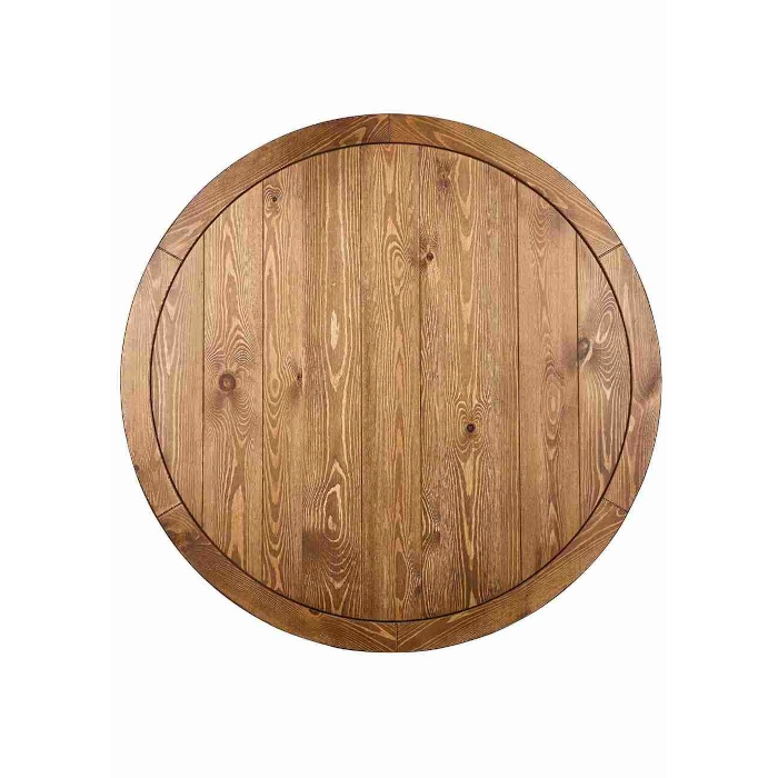 ROUND FARM COCKTAIL TABLE - CHESTNUT - Image 2
